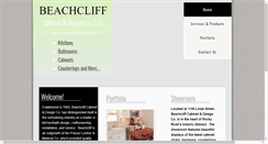 Desktop Screenshot of beachcliffcabinet.com